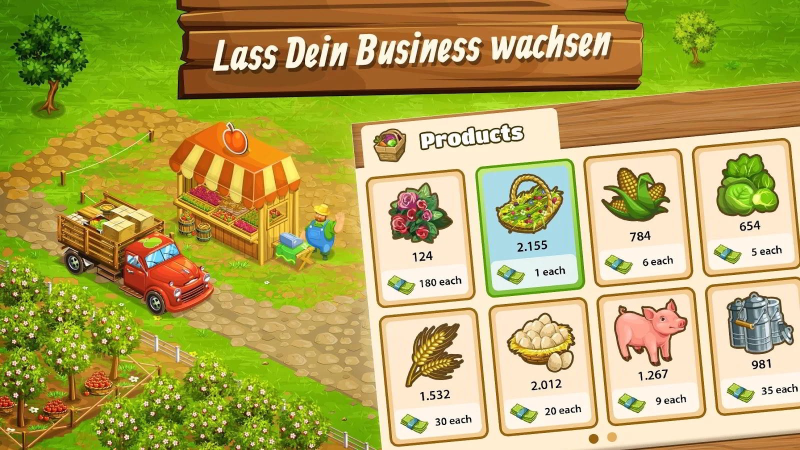 Big Farm: Mobile Harvest - jetzt KOSTENLOS spielen | RTLZWEI Spiele